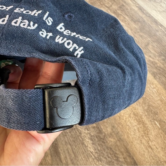 Disney Golf Collection “Grumpy” Navy Blue Baseball Cap Hat - Picture 2 of 6